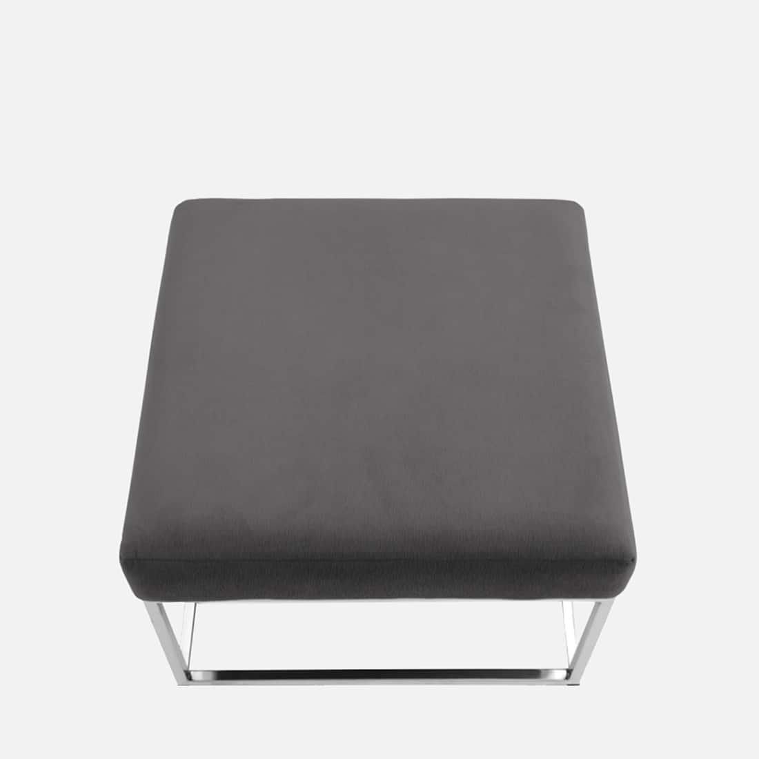 Eiffel Ottoman in Midnight Grey Colour