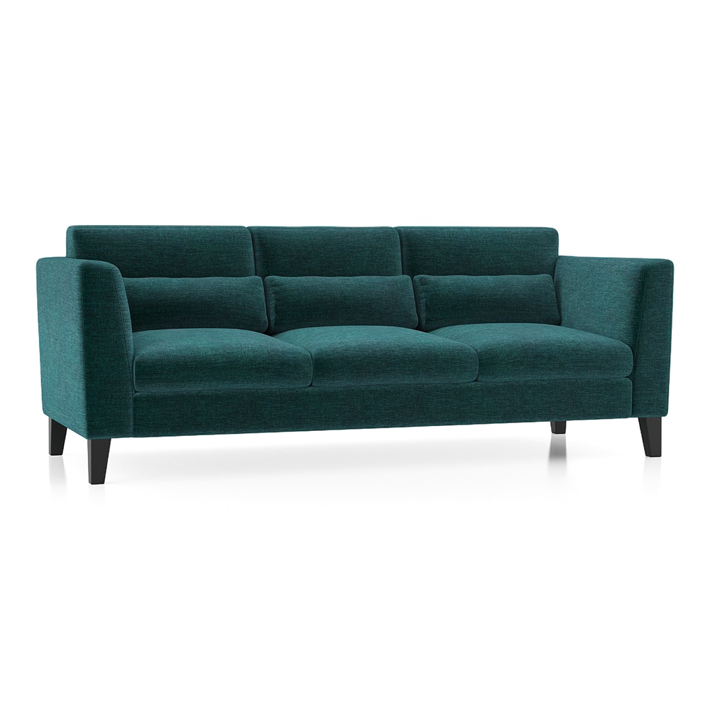 Lewis 3 Seater Fabric Sofa in Malibu Colour