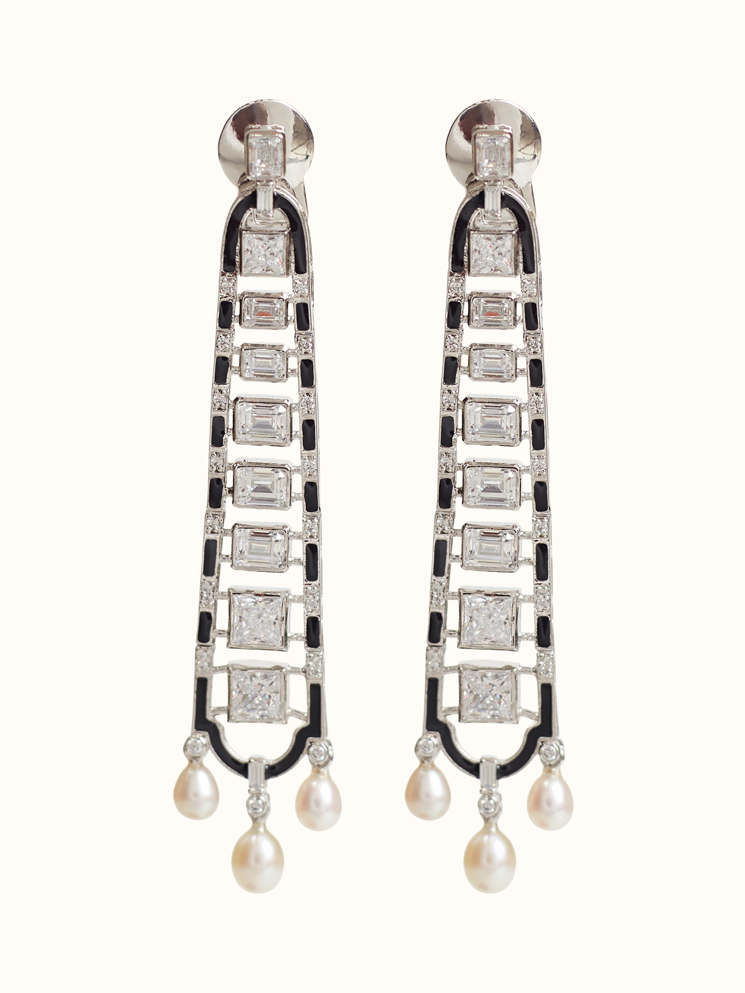 Silver Smithing Drop Earrings