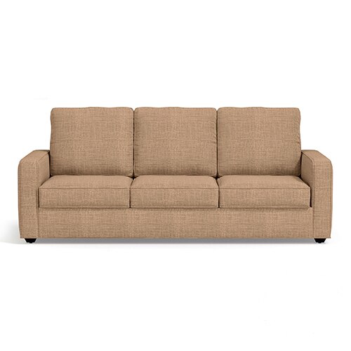 Apollo Compact Sofa Set (Colour : Sandshell Beige, Cushion : Soft, Back Type : High Back, Seater : 3+1+1)