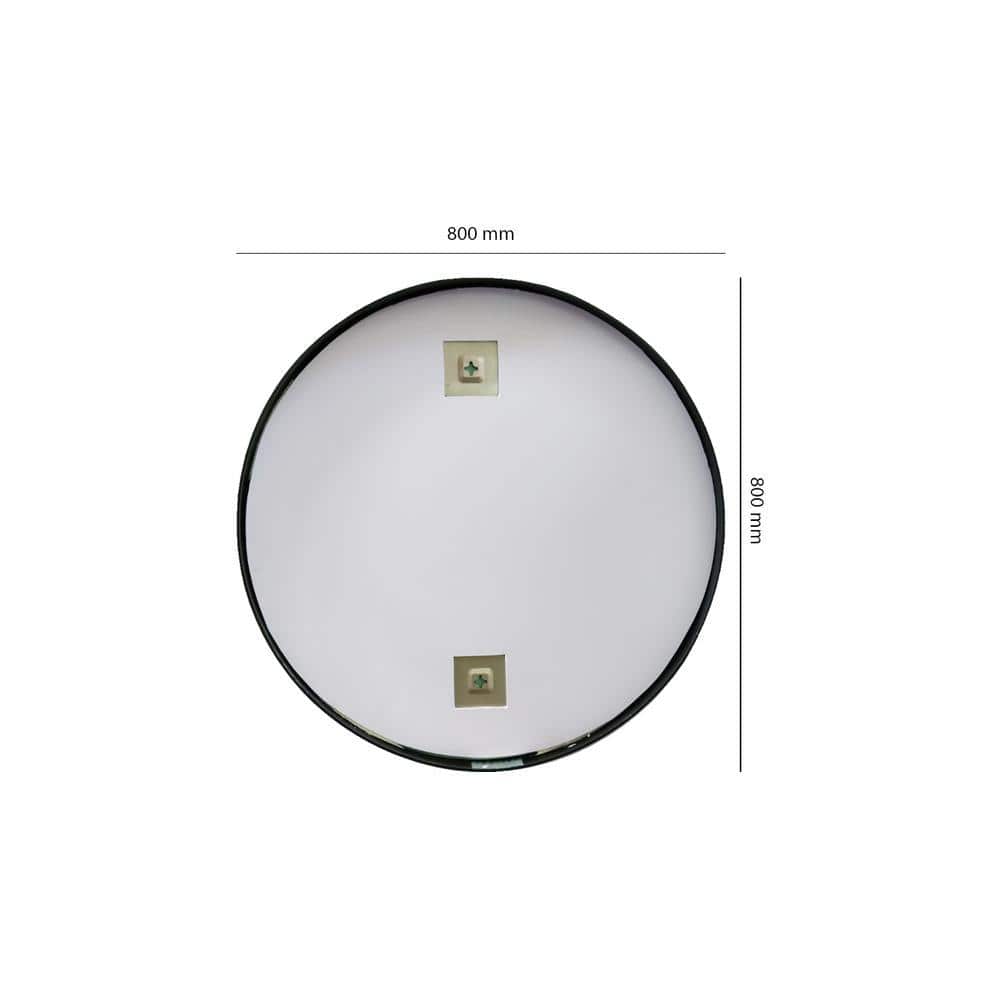 Aluminium Circle Decorative wall mirror by elegant arts and frames (Mirror size 800 mm)
