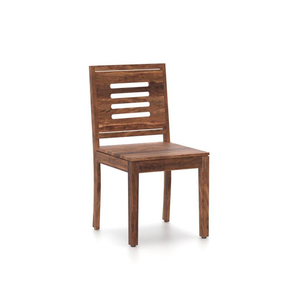 Catria - Capra 4 Seater Dining Table Set (Finish- Teak)