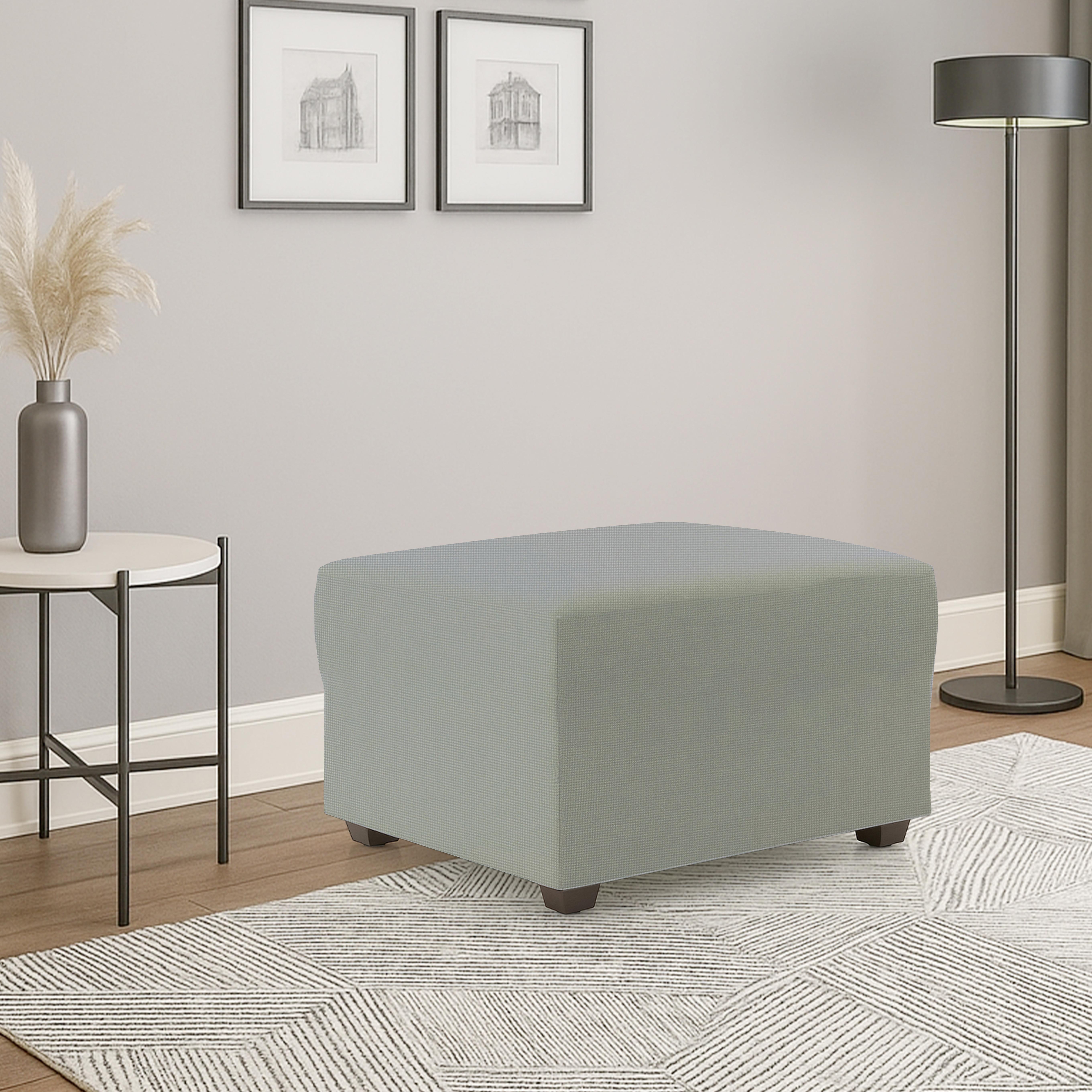 Ottoman Light Grey Sofa Cover