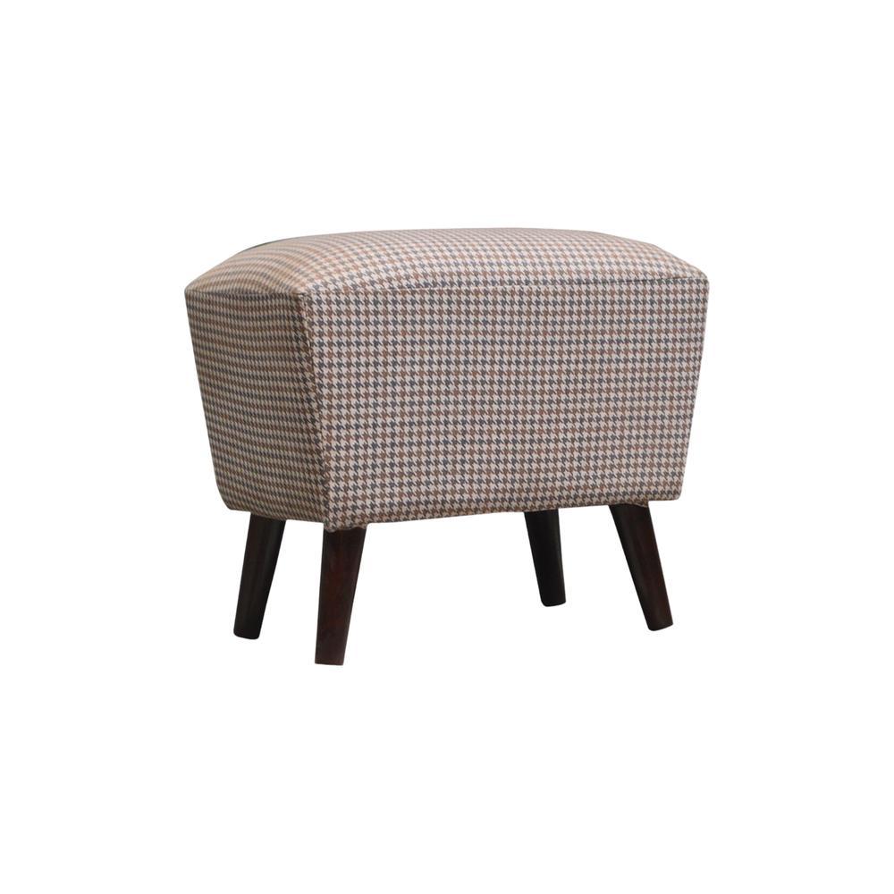 Classic Plush Puff (Brown & Gray)