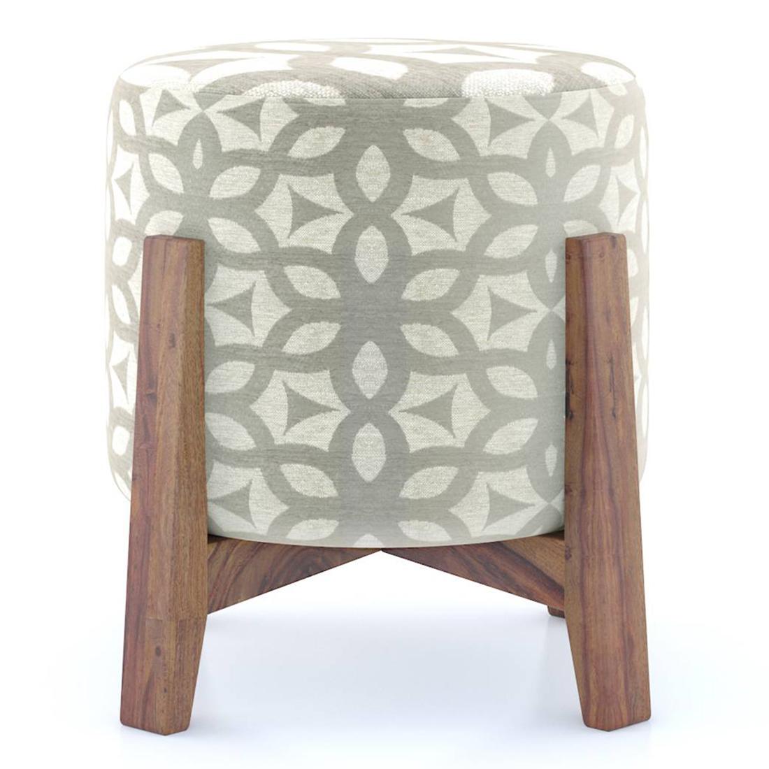Nicole Stool in Grey Lattice Colour