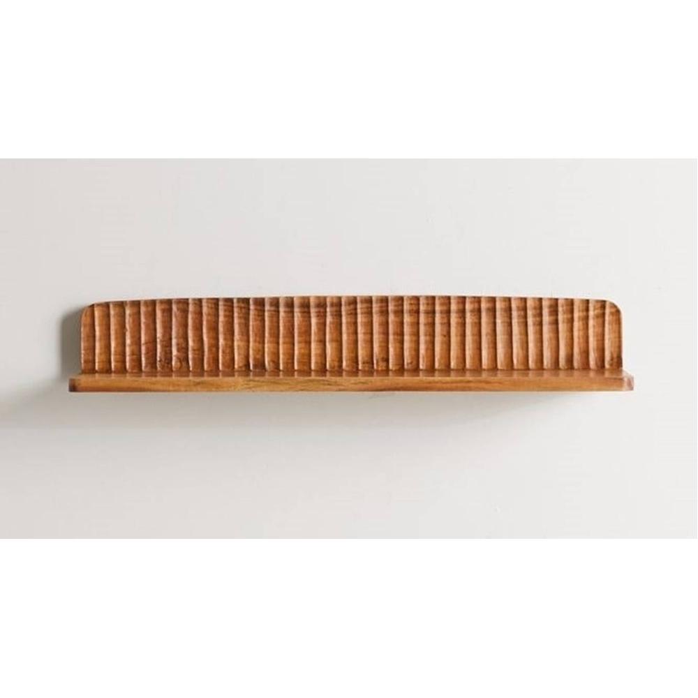 WOODENMOOD Rectangular Wall Rack