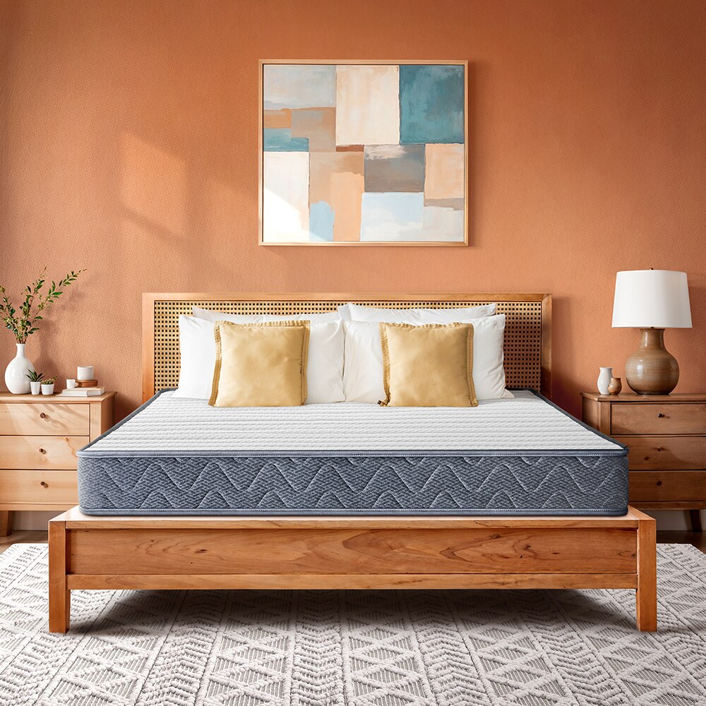 LiveIn Bounce - 3 Zone Pocket Spring with HR Foam Mattress for Zero Motion Transfer (72 x 35 in, 8 Inches)