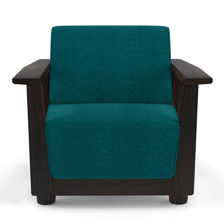 Serra 1 Seater Wooden Sofa - Urban Ladder