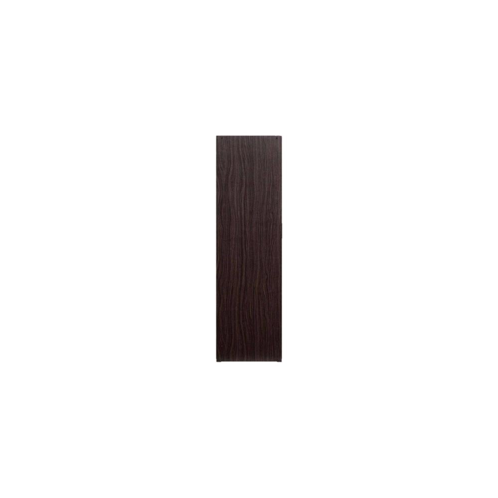 Nakamura Study Table with Cabinet in Dark Brown Finish