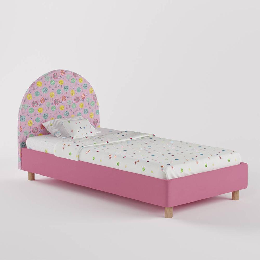 Shoodle Engineered Wood Bed in Pink Colour - Boingg! - A Happy Start