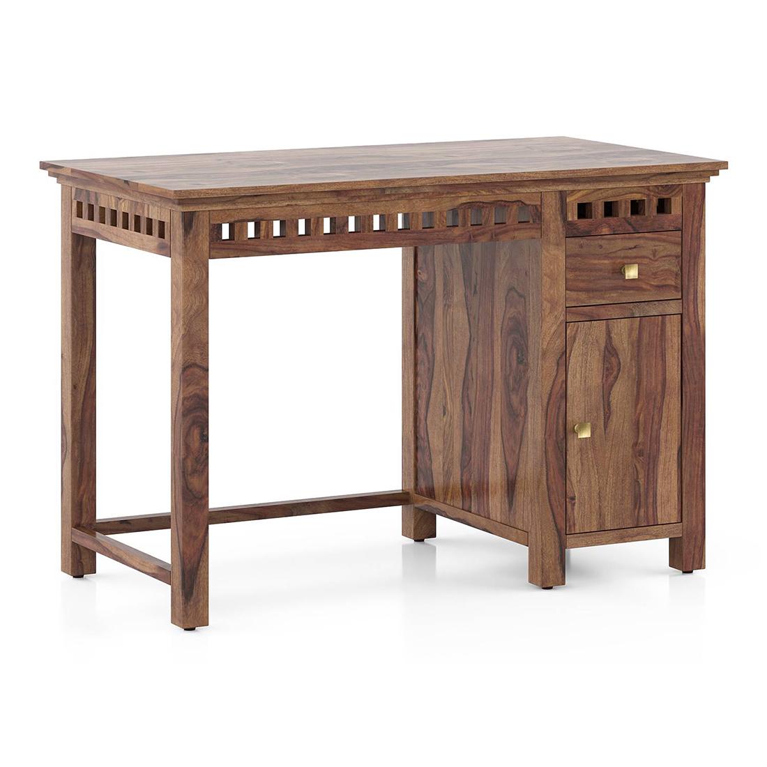 Fidora Study Table Finish - Teak