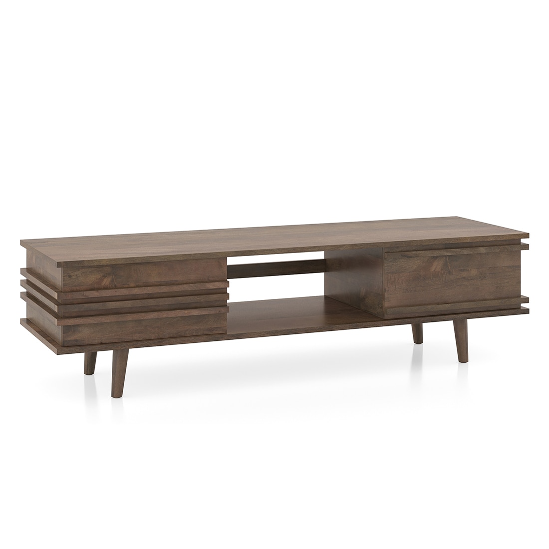 Parker TV Unit in Danish Walnut Finish