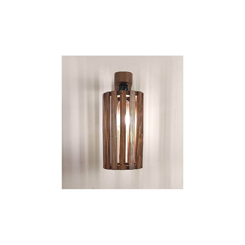 Casa Brown Solid Wood Wall Lights