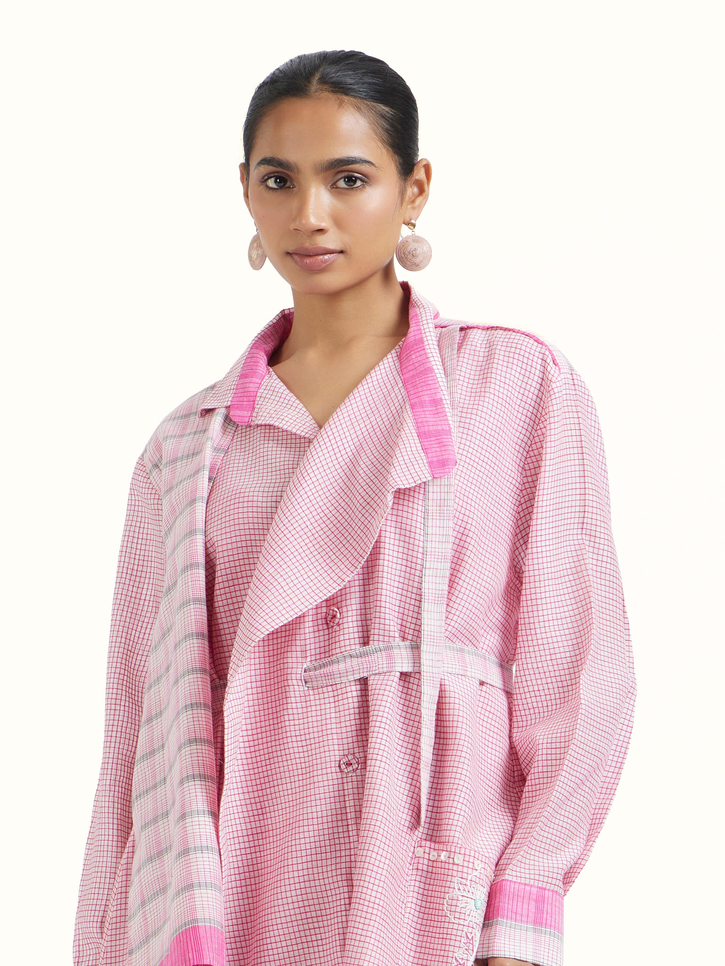 Off white Bengal Handloom Dress