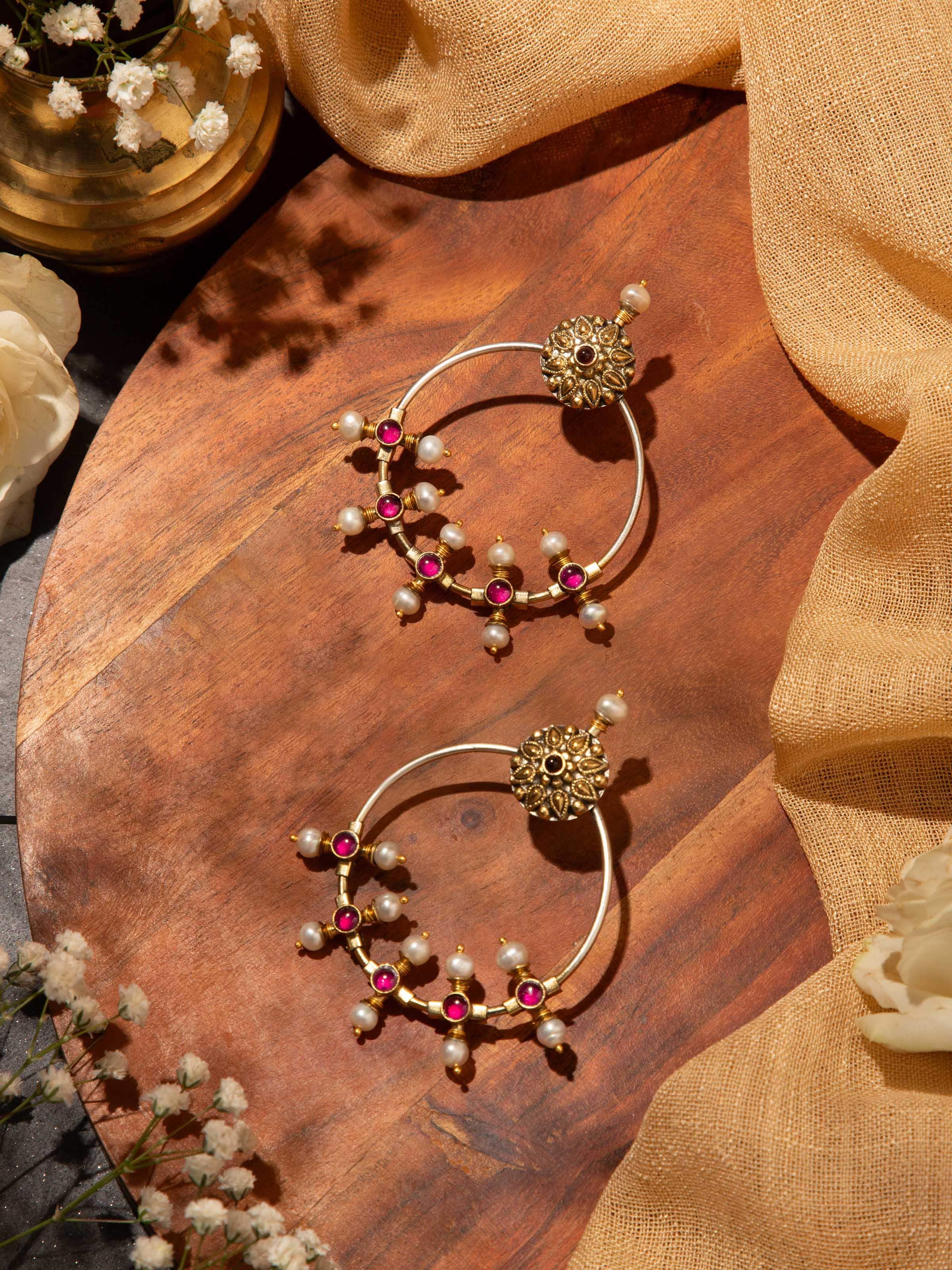 Silver Smithing Chandbalis