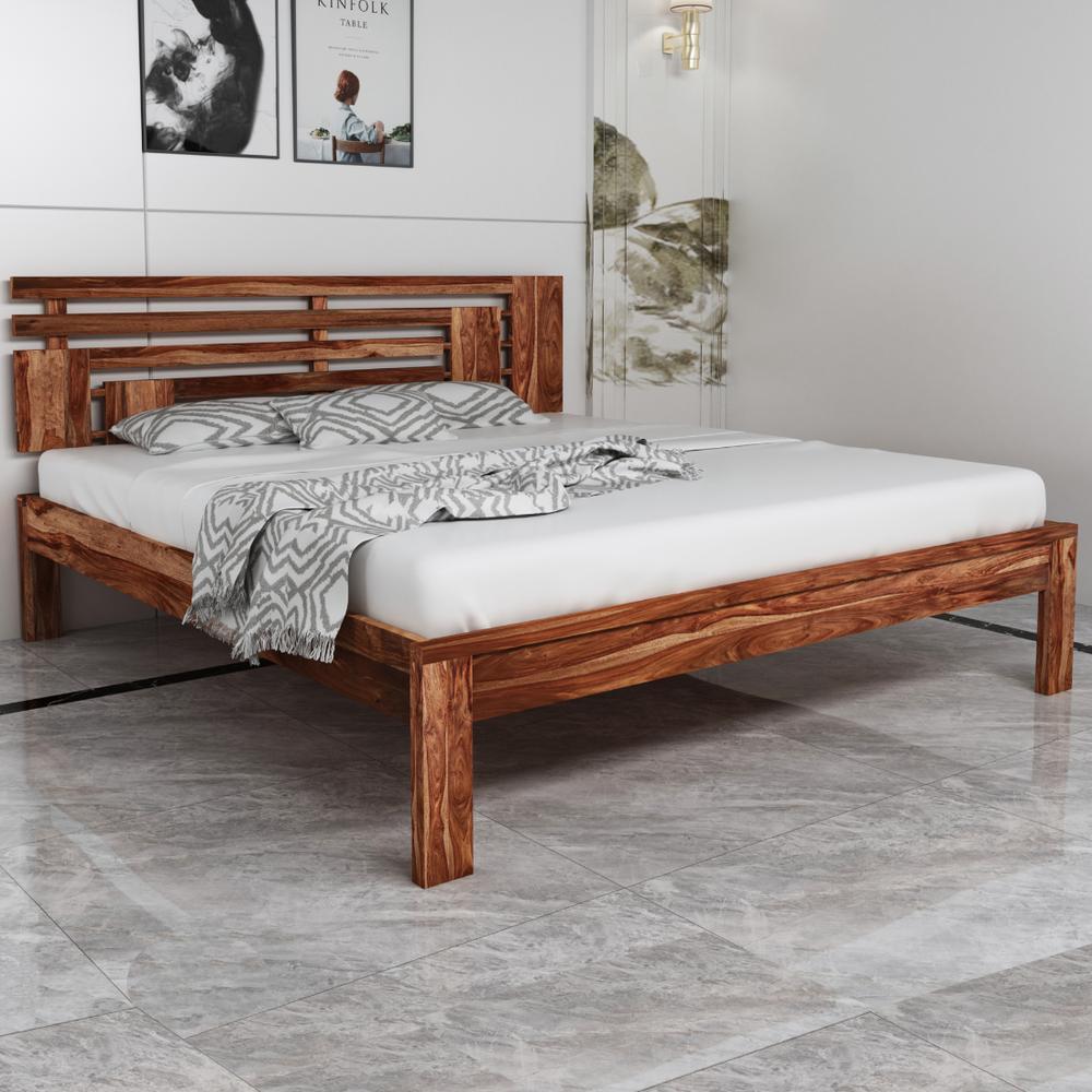 Aelinia King Bed Without Storageteak