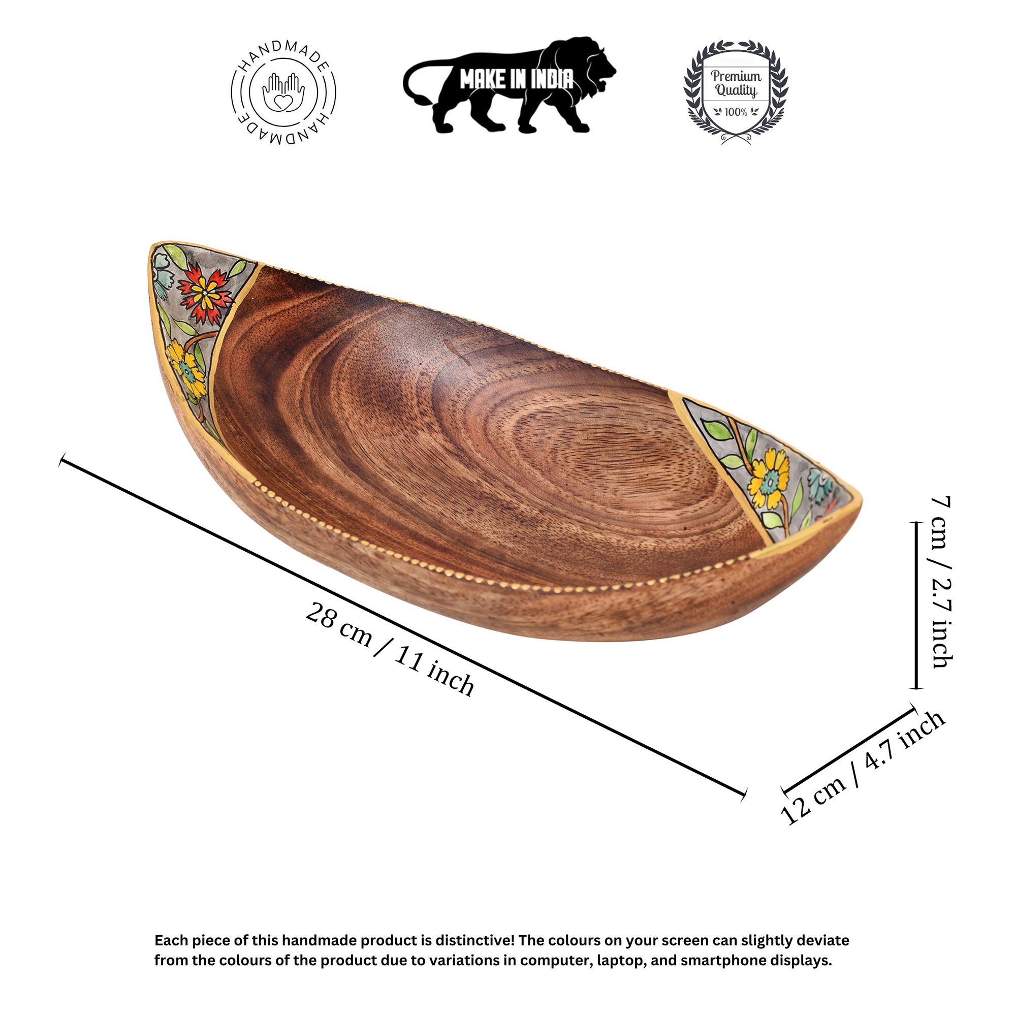 Nautical Delight Wooden Snack Tray