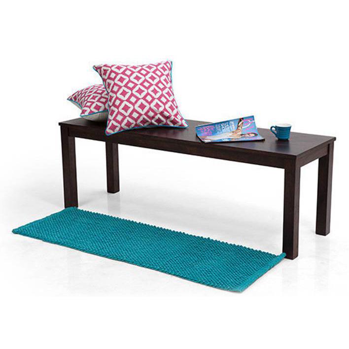 Capra Dining Bench In Mahagony Finish