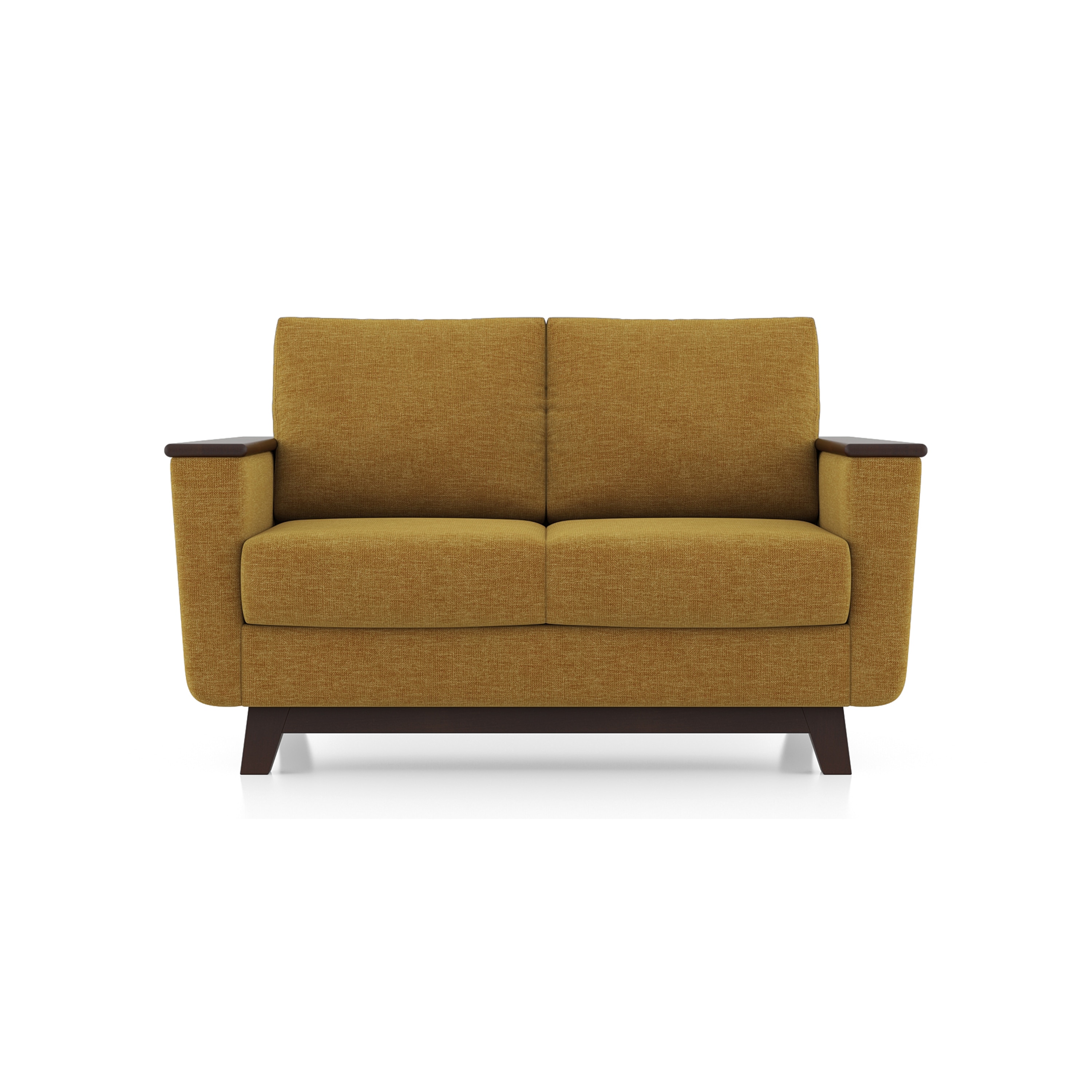 Corby Sofa Set (Colour: Ochre, Seater: 2+1+1)