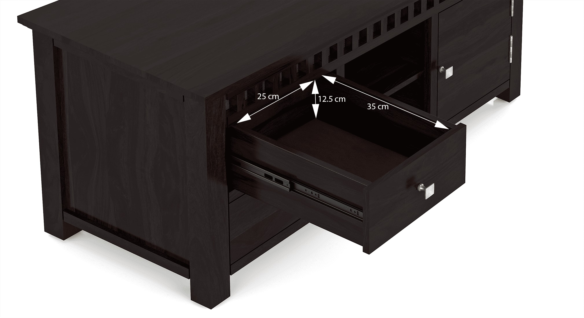 Fidora TV Unit - Color Mahogany