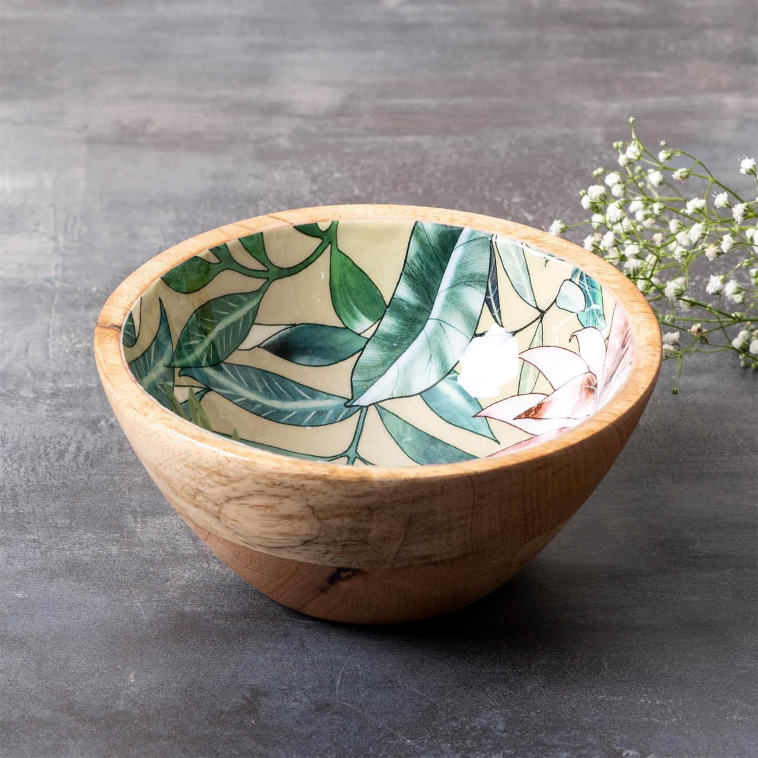 Elysian Tropical Mango Wood Bowl