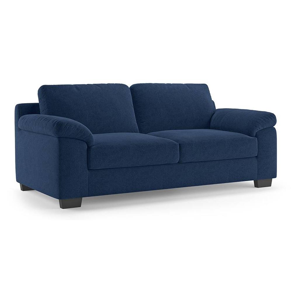 Esquel Premium 3 Seater Fabric Sofa in Lapis Blue Colour