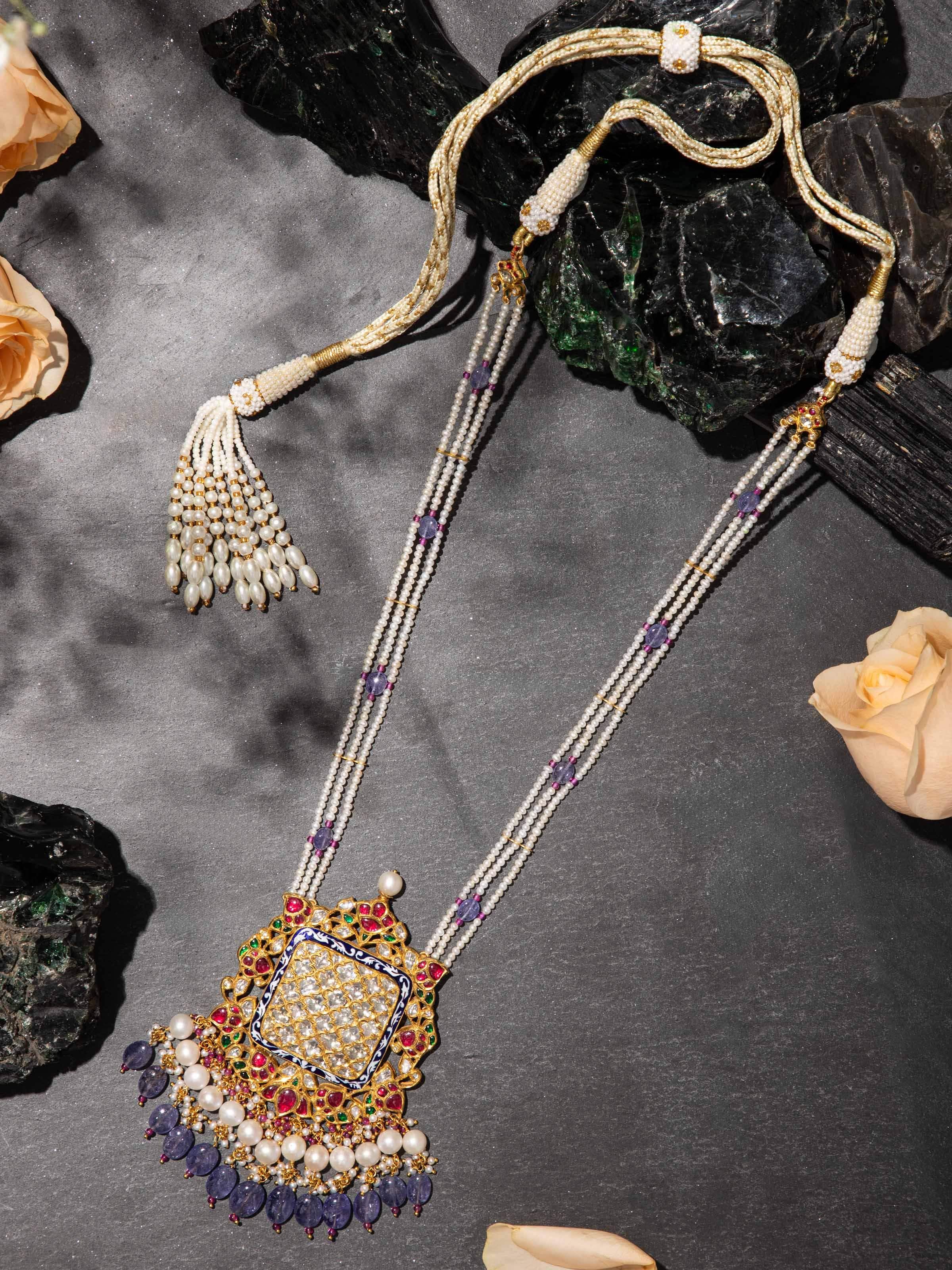 Badroom 22 Karat Gold Long Necklace