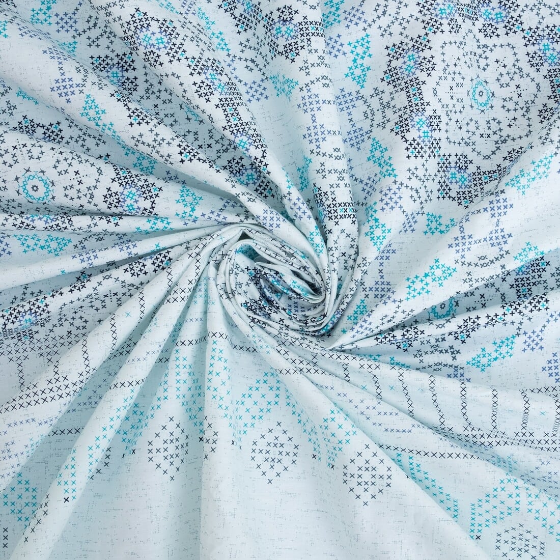 Premium Cotton Double Bedsheets with two Pillows