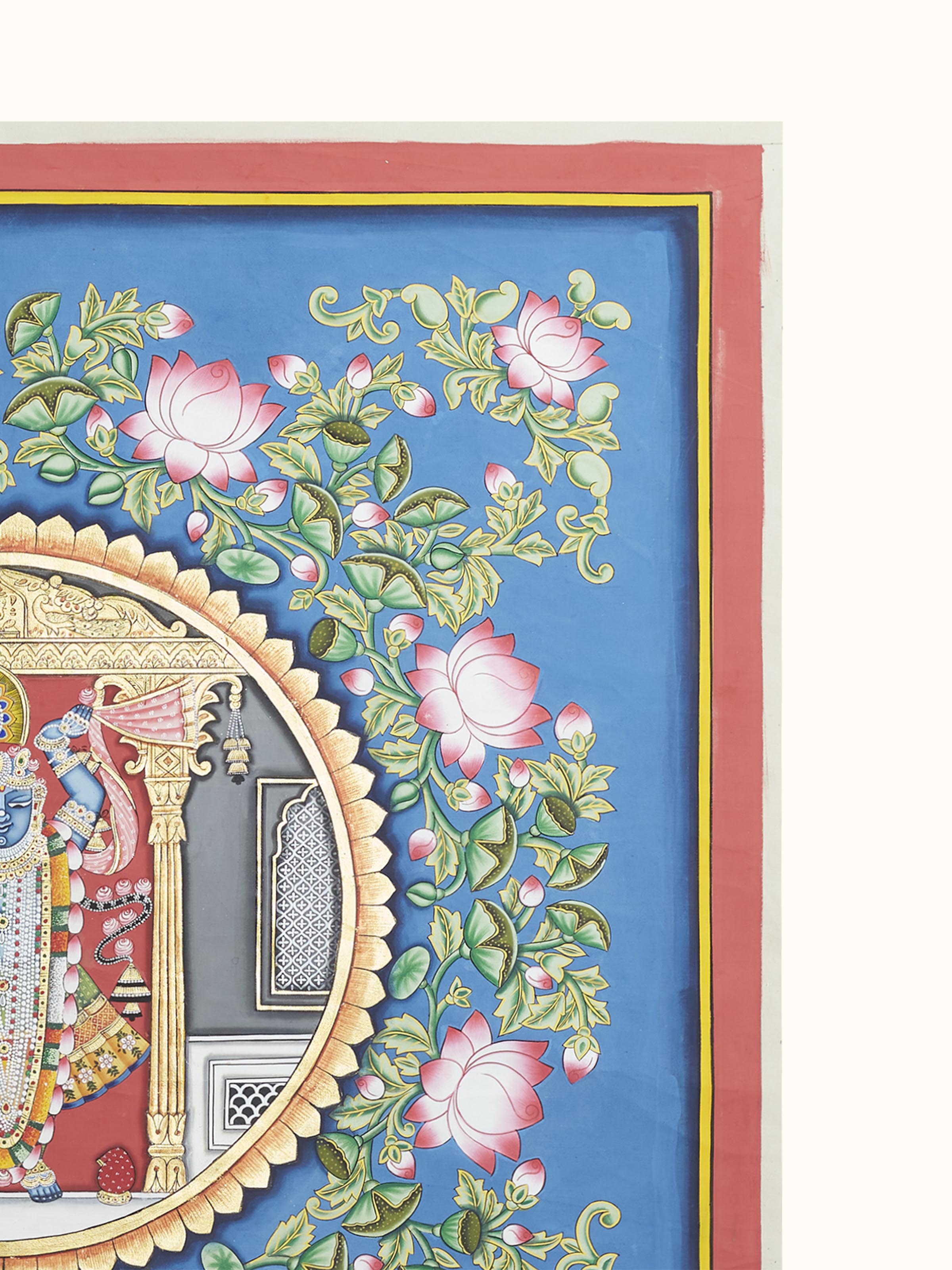 Shrinathji Jal-kamal Pichwai Painting