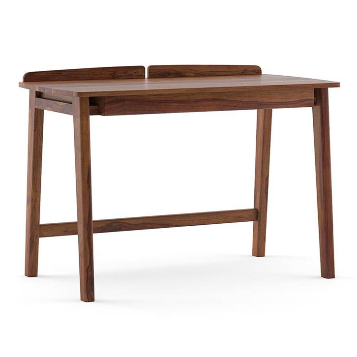Larsson Solid Wood Study Table in Teak Finish