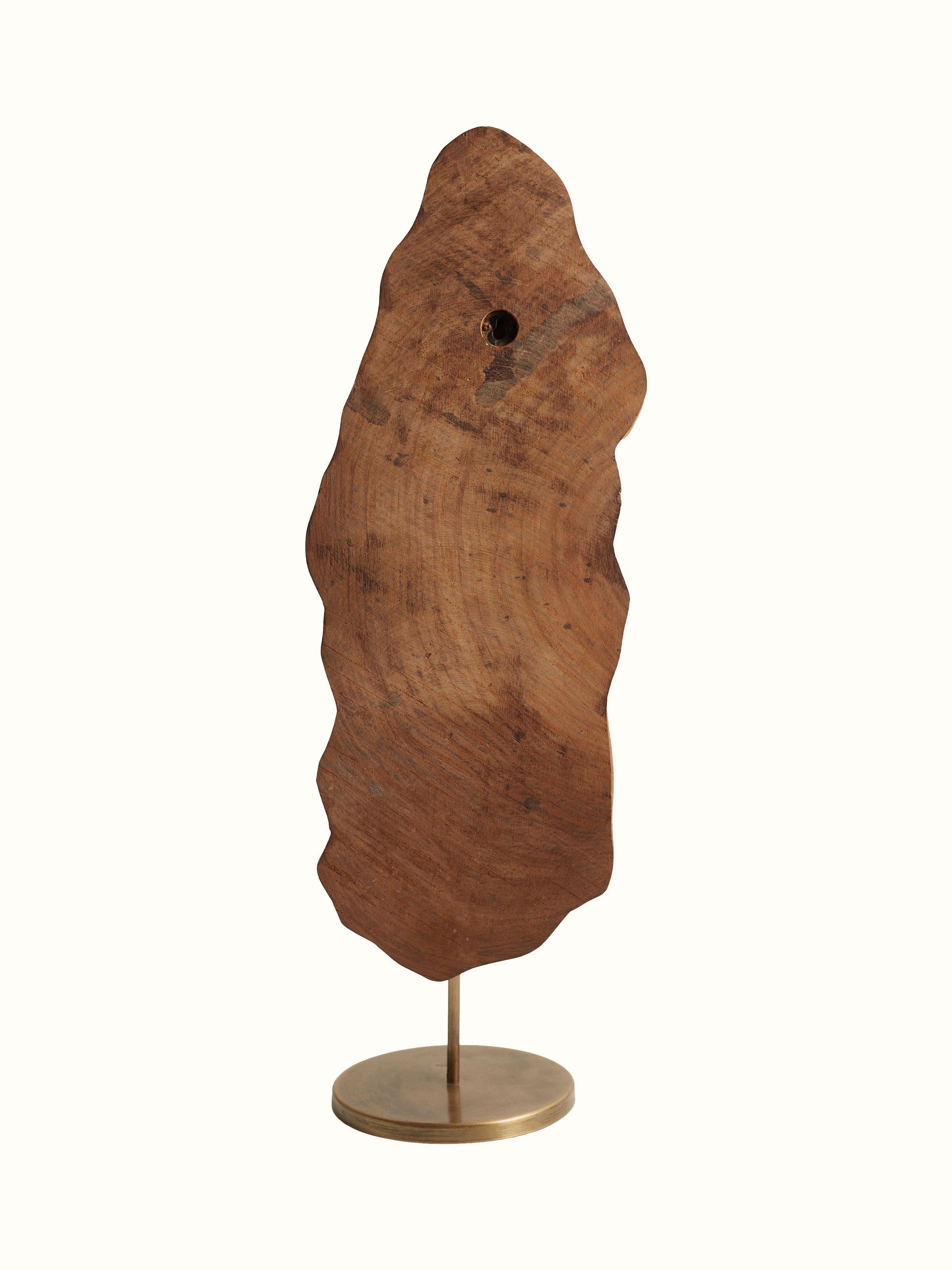 Back view of Sheesham Wood Carved Mughal Buta Wooden Block