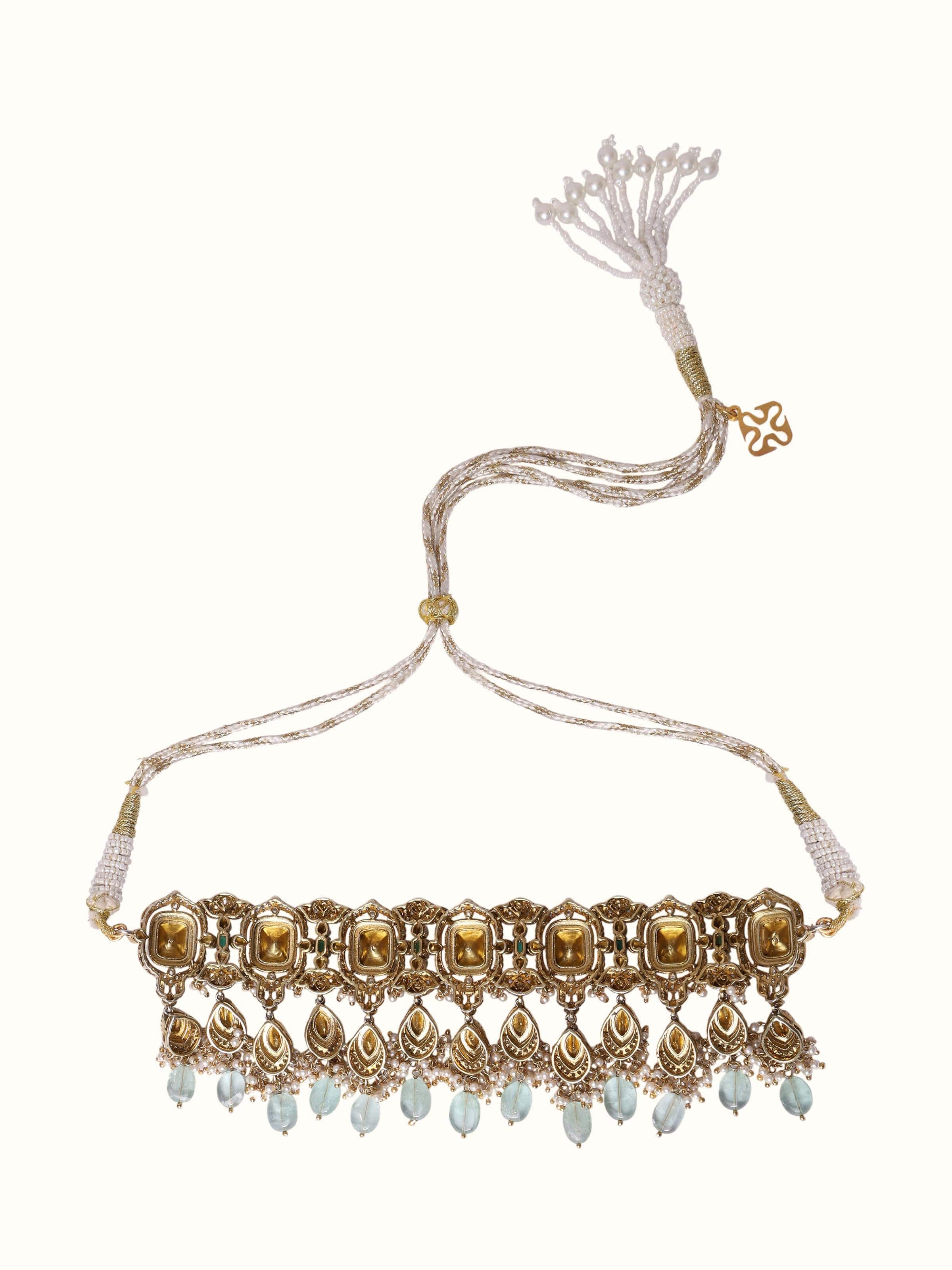 Silver Smithing Choker Necklace