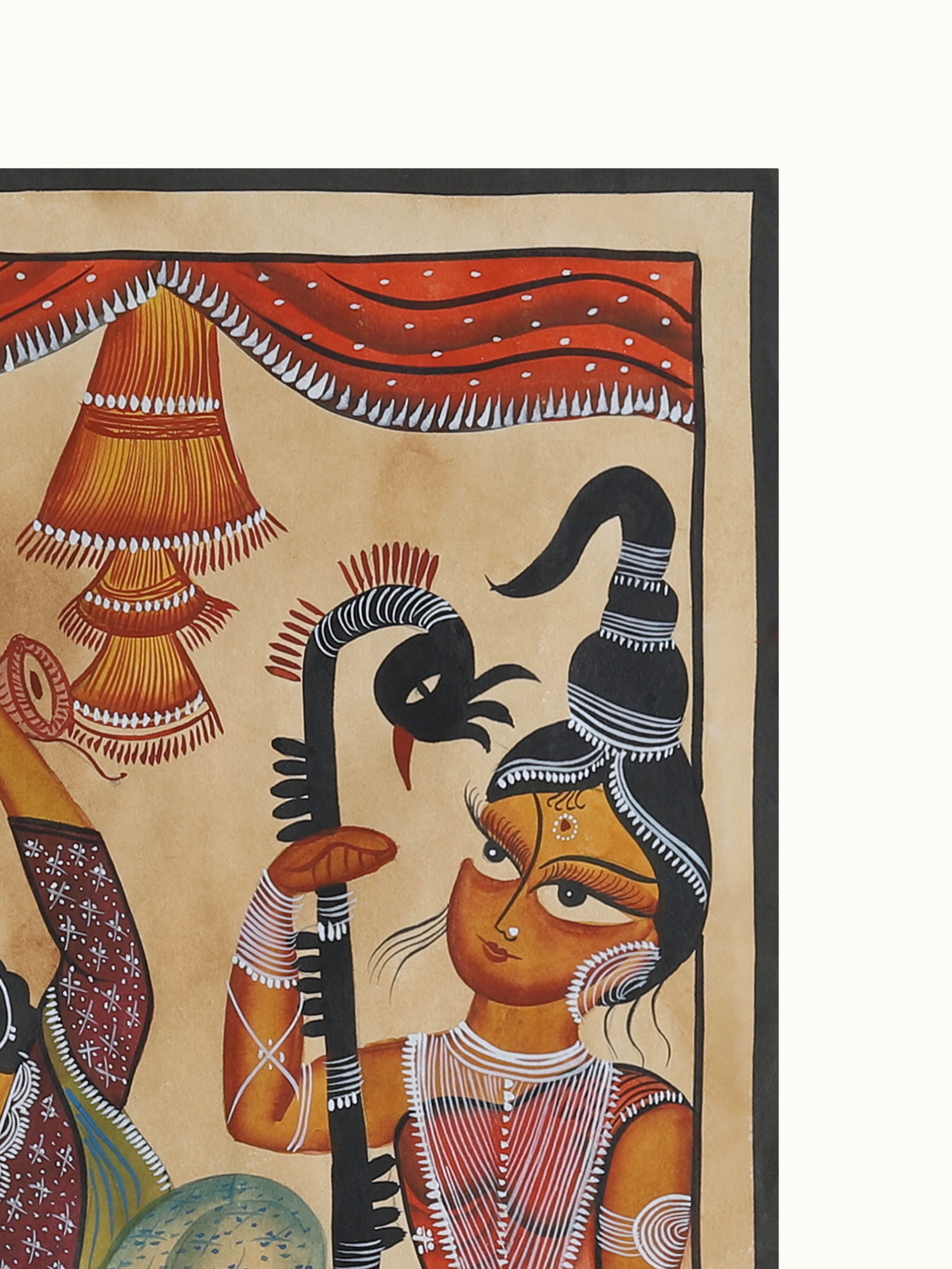 Angled view of Mehrab Marble White Tissue Box