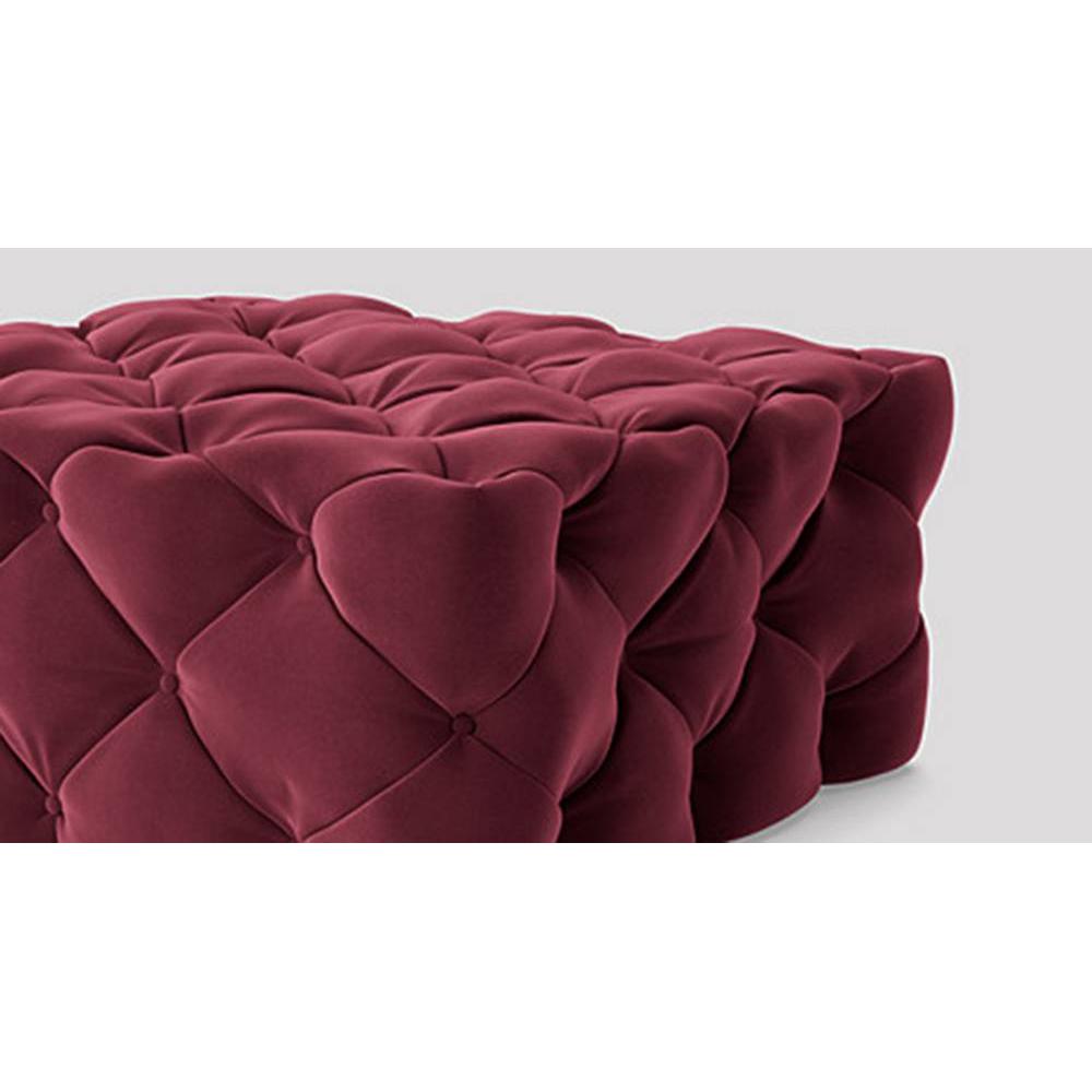 Winston Ottoman Color in Maroon