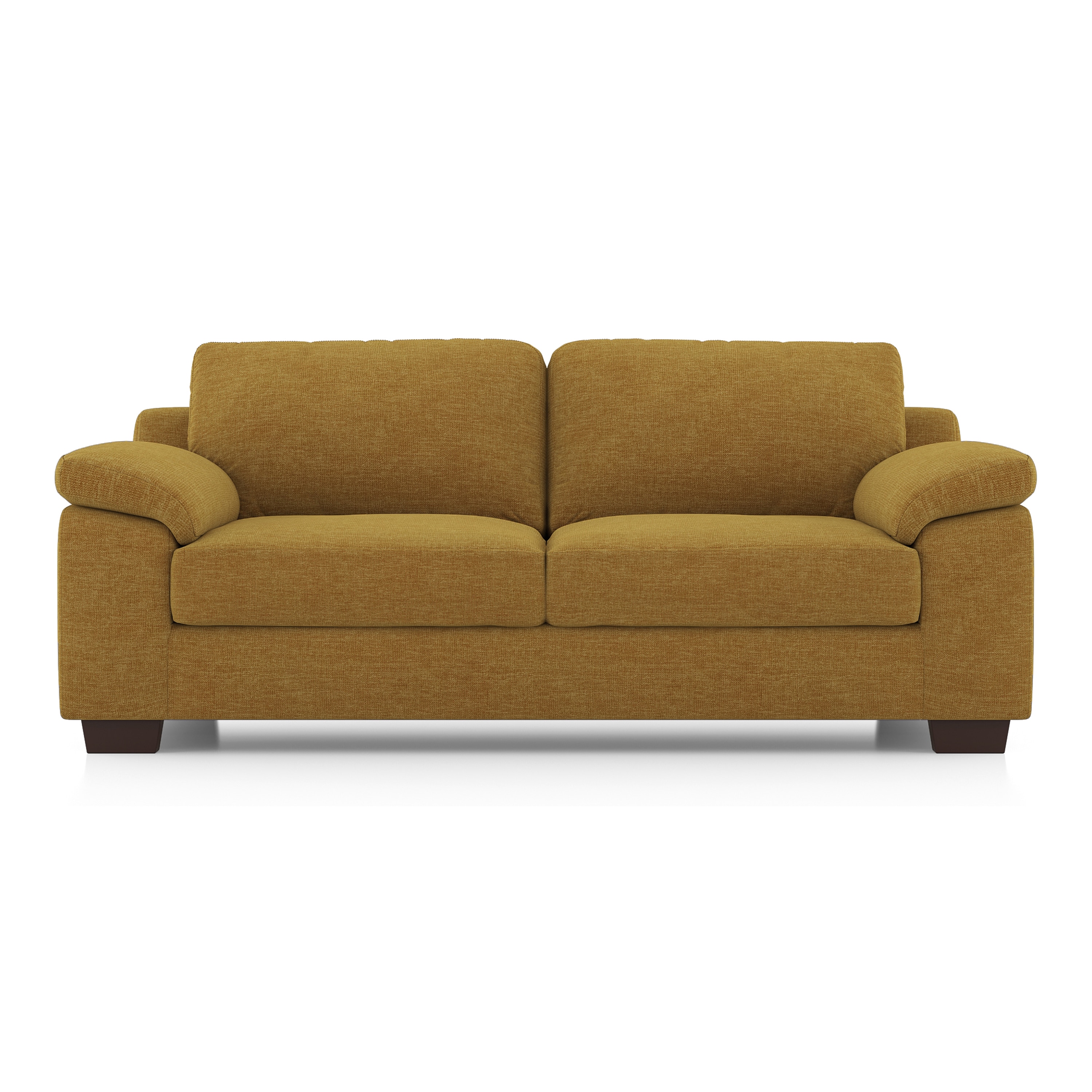 Esquel Sofa Set (Colour: Ochre, Seater: 3+2+1)