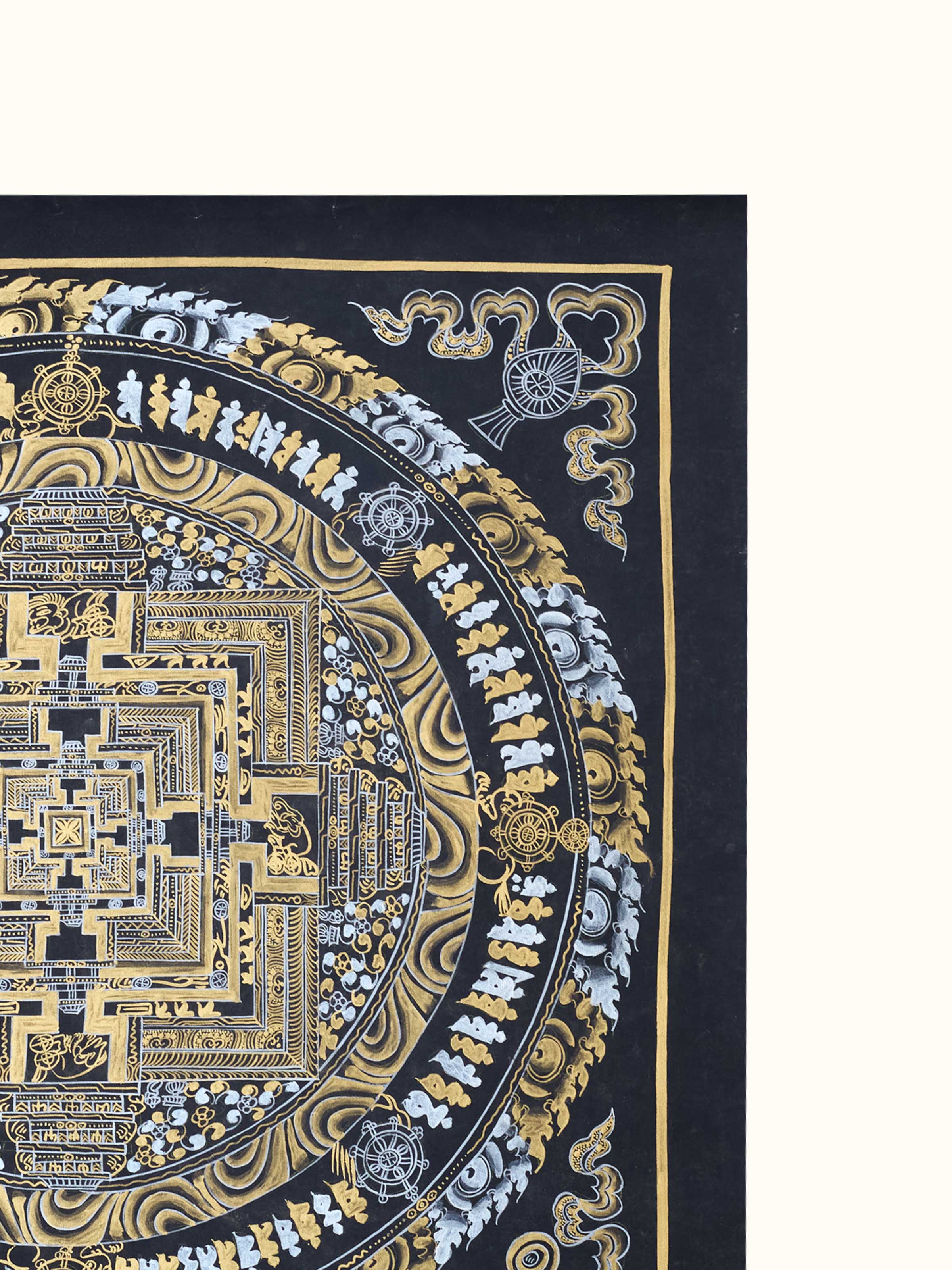Kalachakra Mandala Thangka Painting