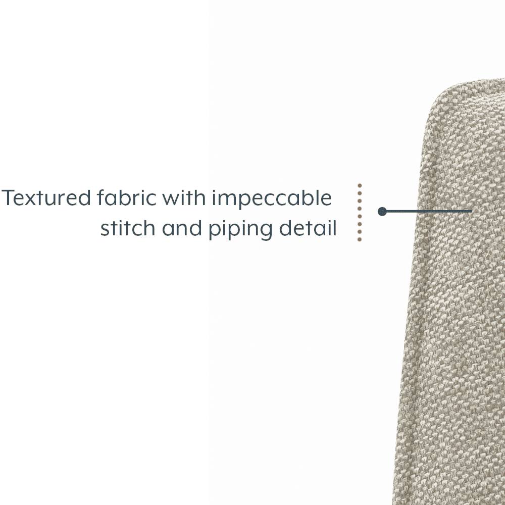 Atlas Crest Solid Wood 4 Seater Dining Table with set of 4 Casey Swivel Dining Chair