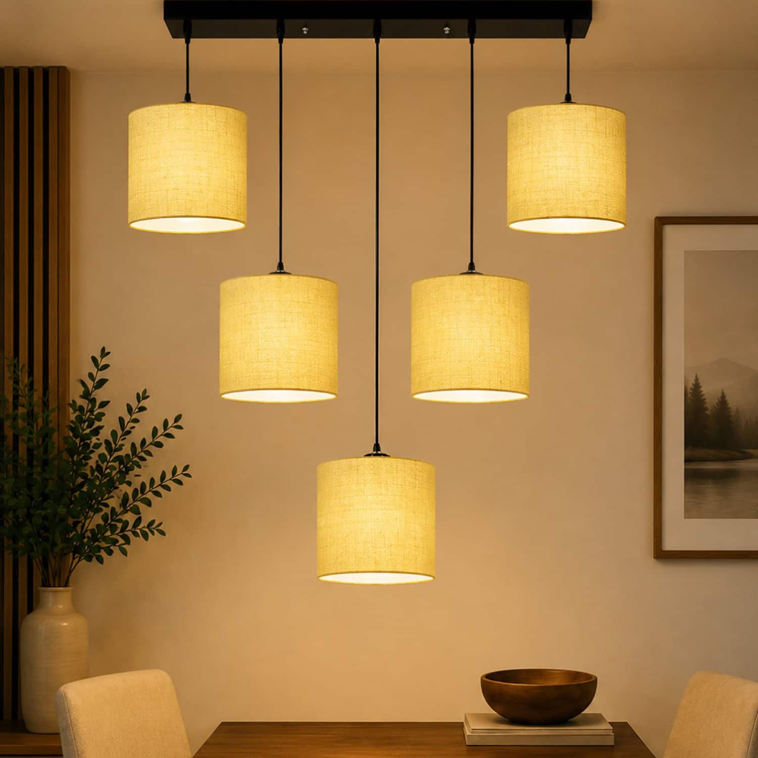 Devansh Solid Wood Electric Wall Light in Brown Colour with Multi Shade Count of 1 Light