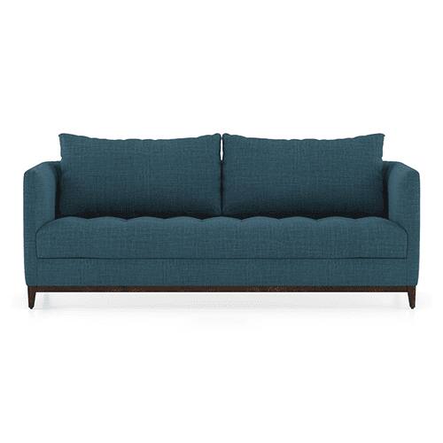 Florence Compact Sofa Set (Colour : Colonial Blue , Seater : 3+1+1)