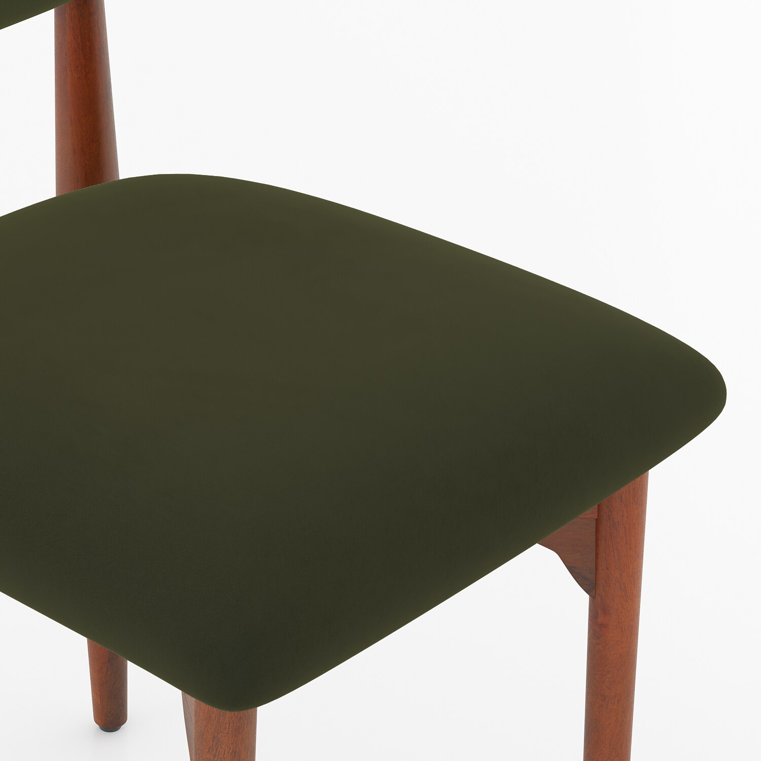 Aero Solid Wood 4 Seater Dining Table With Ollie Dining Chair