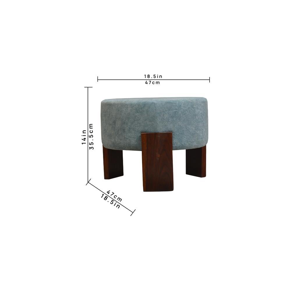 Vista Stool (Light Blue Texture)