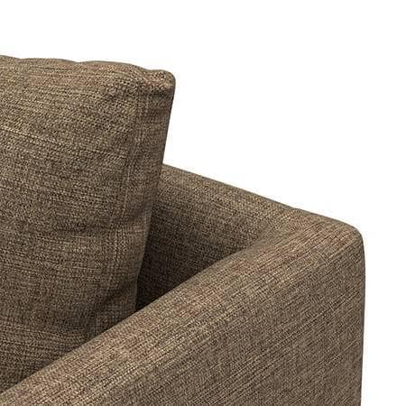 Florence Essential 3 Seater Fabric Sofa in Dune Colour