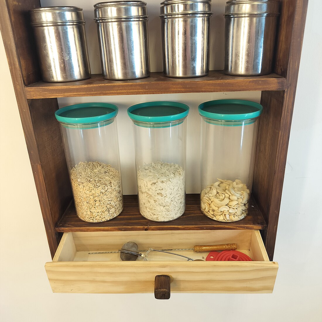 Elise Wooden Kitchen Storage Rack