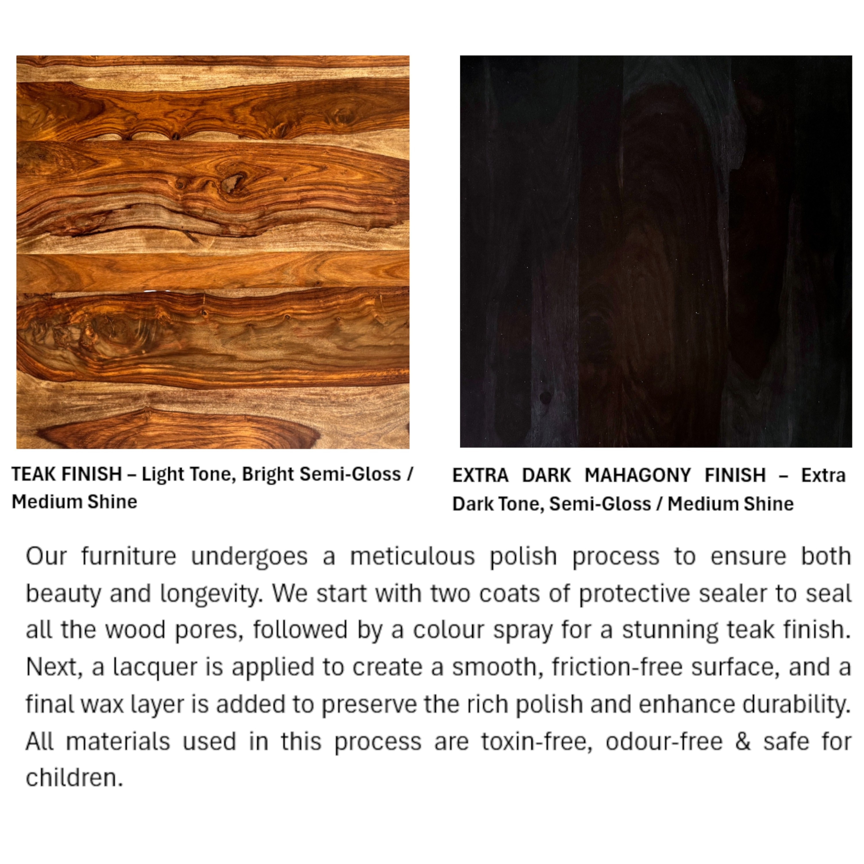 Hamstreet Sheesham Wood Coffee Table In Teak Finish