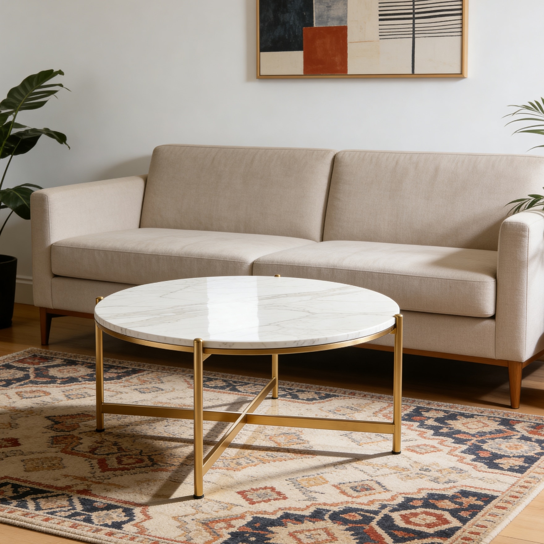 Ht Cross Leg Coffee Table - Handicrafts Town