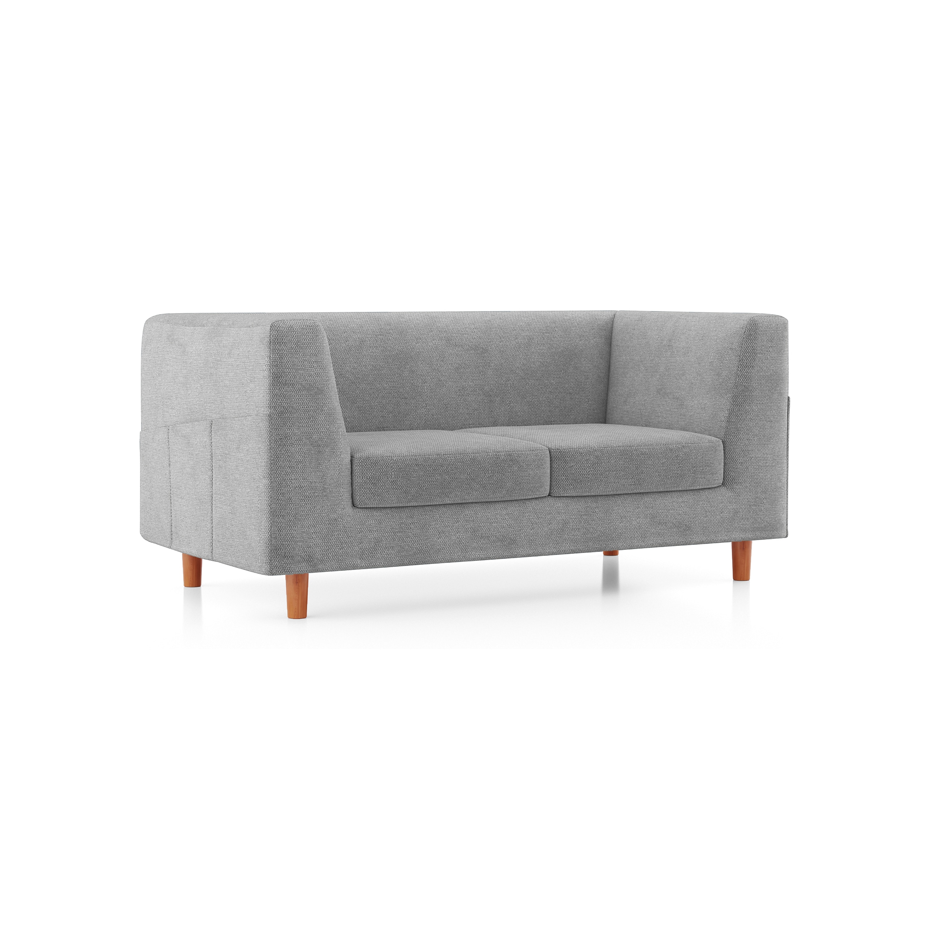 Rubik Premium 2 Seater Sofa in Granite Weave Colour
