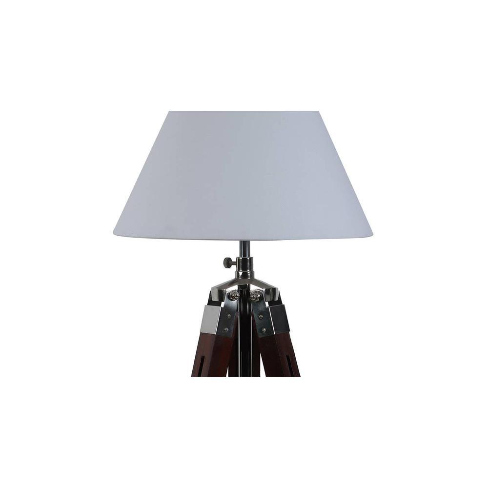 Shealynn White Cotton Shade Table Lamp