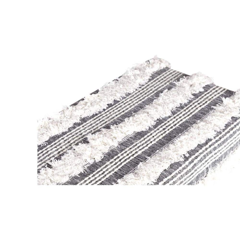 Bestone Sheesham Wood Mid Century Seater Bench Set  2 Stools In Grey Fabric