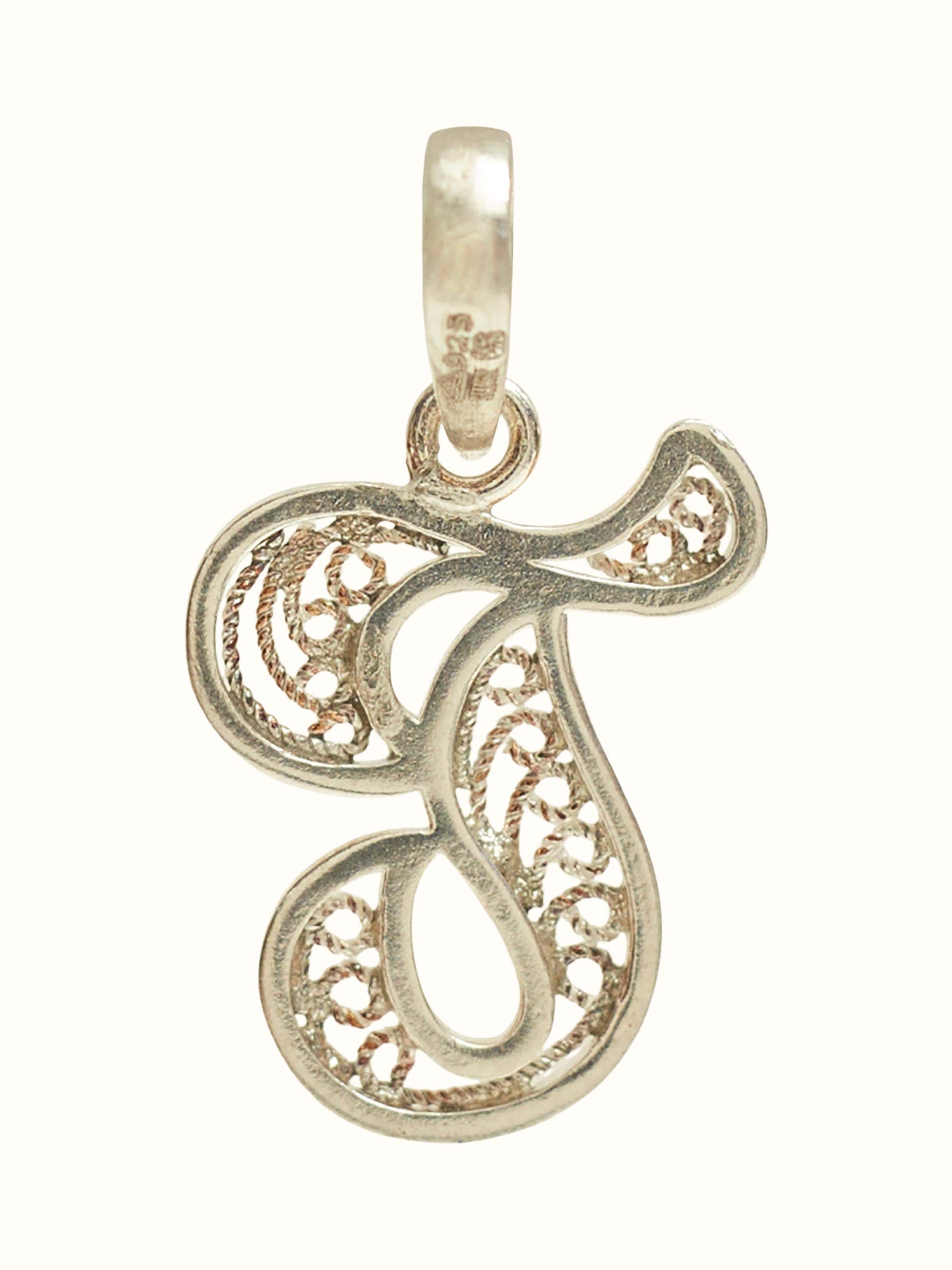 Silver Filigree-Odisha Silver Pendant