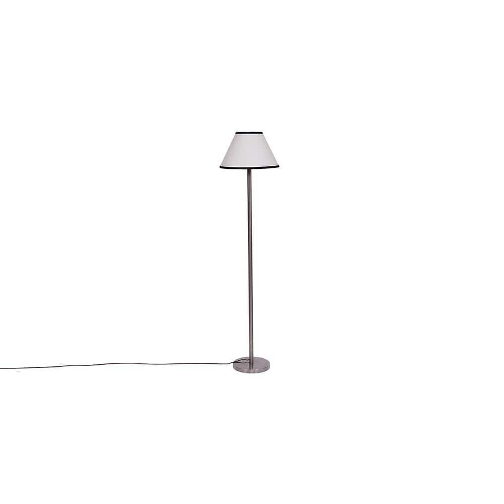 Deance Multicolour Cotton Shade Floor Lamp
